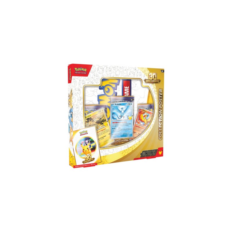 Pokémon Coffret 30 ans Collection Poster - Limité à 1 -