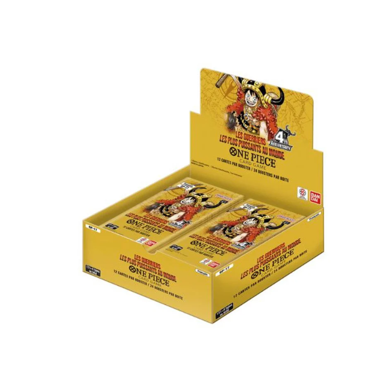 [FR] - One Piece Display scellé de 24 Boosters OP17 Les Guerriers les plus puissants au Monde