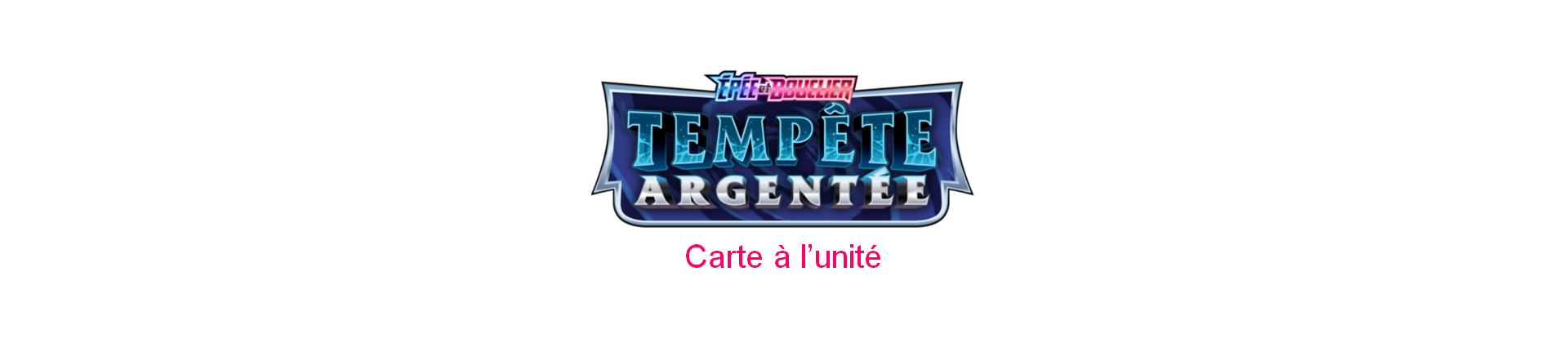 Carte à l'unité Tempête Argentée EB12